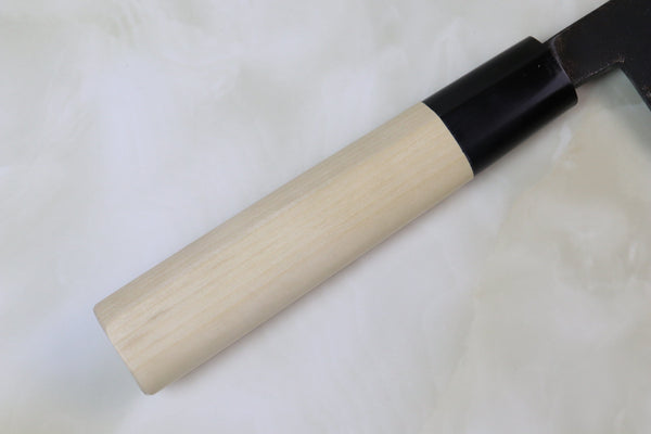 Mizuno Tanrenjo Akitada Hontanren Series Blue Steel No.2 Nakiri 165mm (6.4 inch, GFNA)) - japanesechefsknife.mom