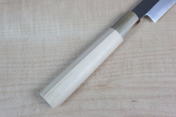 Mizuno Tanrenjo Akitada Ao Hagane DX Series Blue Steel No.1 Sakimaru Takohiki 300mm (11.8inch) - japanesechefsknife.mom
