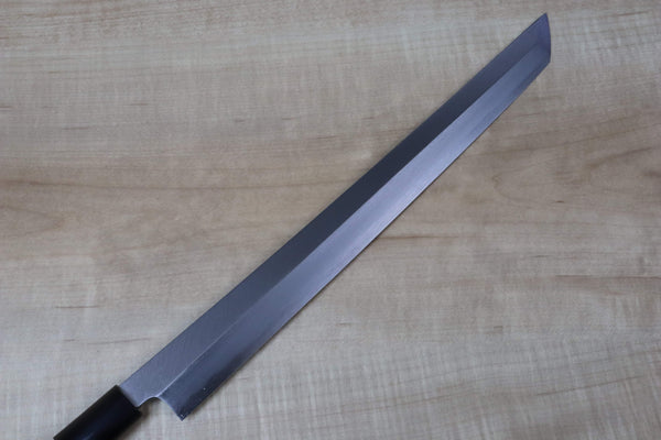 Mizuno Tanrenjo Akitada Ho Kasumi Series White Steel No.2 HK-30 Sakimaru Takohiki 270mm (10.6 inch) - japanesechefsknife.mom