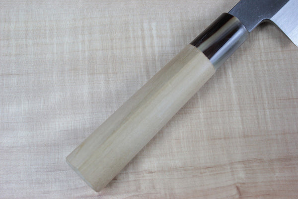 Mizuno Tanrenjo Akitada Ao Hagane DX Series Blue Steel No.1 Usuba (165mm to 240mm, 6 sizes) - japanesechefsknife.mom