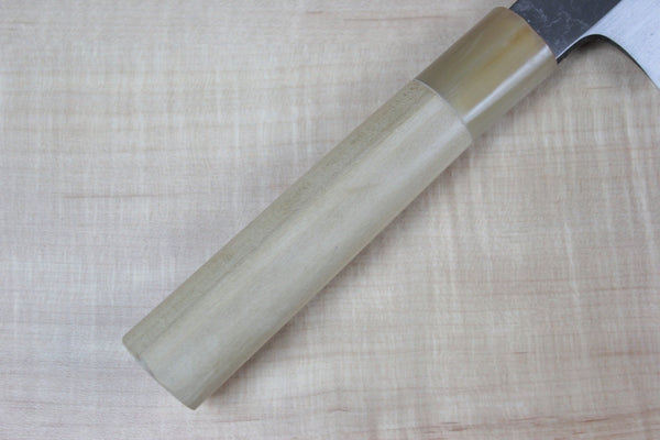 Mizuno Tanrenjo Akitada Honyaki Series White Steel Usuba (180mm to 240mm, 5 sizes) - japanesechefsknife.mom