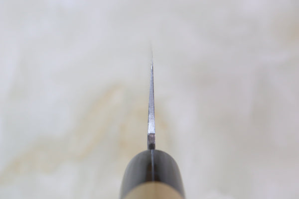 Mizuno Tanrenjo Akitada Ao Hagane DX Blue Steel No.1 Suminagashi Wa Gyuto (240mm and 270mm, 2 Sizes) - japanesechefsknife.mom