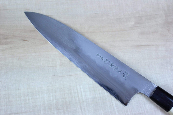 Mizuno Tanrenjo Wa Gyuto Mizuno Tanrenjo Akitada Honyaki DX Series Blue Steel No.2 Wa Gyuto (240mmto 270mm, 2 Sizes)