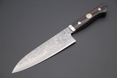 Mr. Itou Gyuto Mr. Itou “Luna Series” R-2 Custom Damascus Gyuto 170mm (6.6 inch) Ironwood Handle (IT-137A)