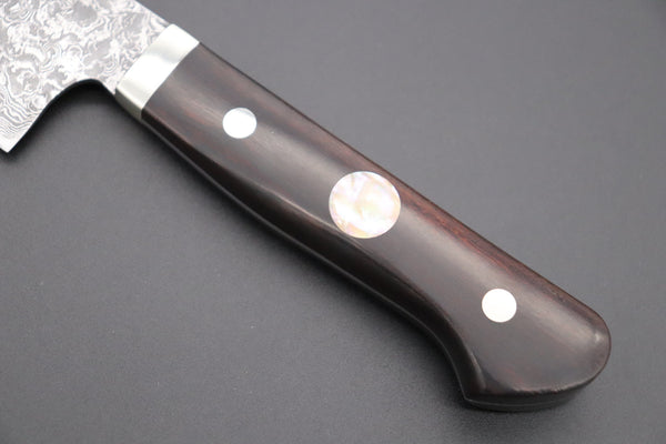 Mr. Itou Gyuto Mr. Itou “Luna Series” R-2 Custom Damascus Gyuto 170mm (6.6 inch) Ironwood Handle (IT-137A)