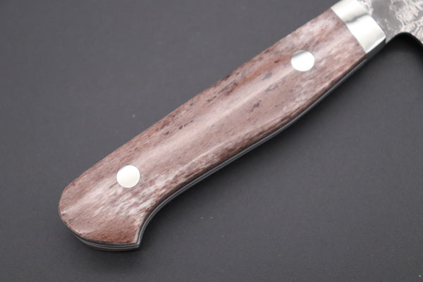 Mr. Itou Gyuto Mr. Itou R-2 Custom Damascus Gyuto 165mm (Brown Color Camel Bone Handle)(IT-138)