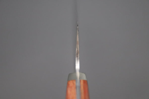 Mr. Itou Santoku Mr. Itou “Luna Series” R-2 Custom Damascus Santoku 170mm (6.6 inch, Orange Color Micarta Handle (IT-188B)