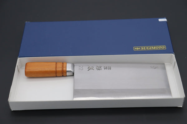 Others Chinese Cleaver Sugimoto Virgin Carbon Steel No.22 Chinese Cleaver 200mm (7.8inch)
