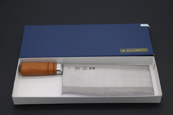 Others Chinese Cleaver Sugimoto Virgin Carbon Steel No.7 Chinese Cleaver 220mm (8.6inch)