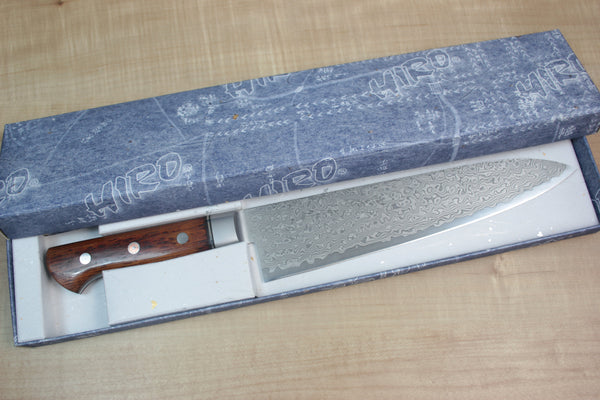 SHIKI 黒龍 Black Dragon Series Gyuto (180mm to 240mm, 3 sizes, Cocobolo Wood Handle) - japanesechefsknife.mom