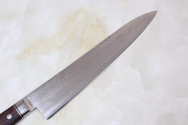 Shiki Gyuto SND-25 Gyuto 240mm (9.4 inch) SHIKI Greysh VG-10 Nickel Damascus SND-25 Gyuto 240mm (9.4 inch, Rose Wood Handle)