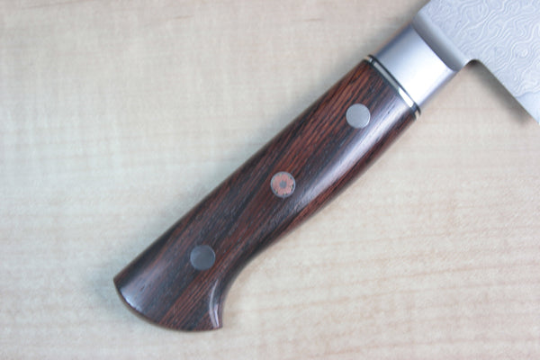 SHIKI 黒龍 Black Dragon Series Santoku 180mm (7 inch, Cocobolo Wood Handle) - japanesechefsknife.mom