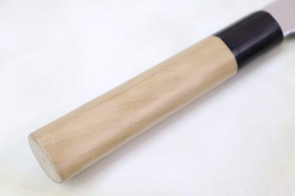 Sukenari Kiritsuke Sukenari Gingami No.3 Nickel Damascus Kiritsuke (210mm to 270mm, 3 sizes, D Shaped Magnolia Wood Handle)