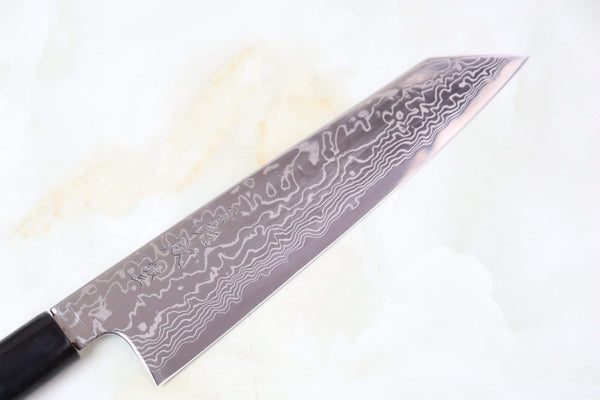 Sukenari Kiritsuke Sukenari Gingami No.3 Nickel Damascus Kiritsuke (210mm to 270mm, 3 sizes, D Shaped Magnolia Wood Handle)