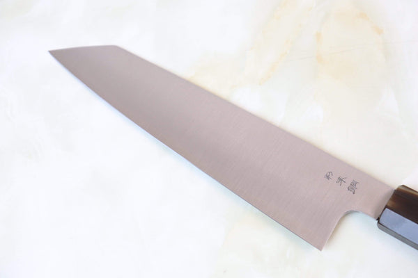 Sukenari Kiritsuke Sukenari R-2 Clad Wa Series Kiritsuke (210 to 270mm, 3 sizes, Octagon Shaped Bocote Wood Handle)