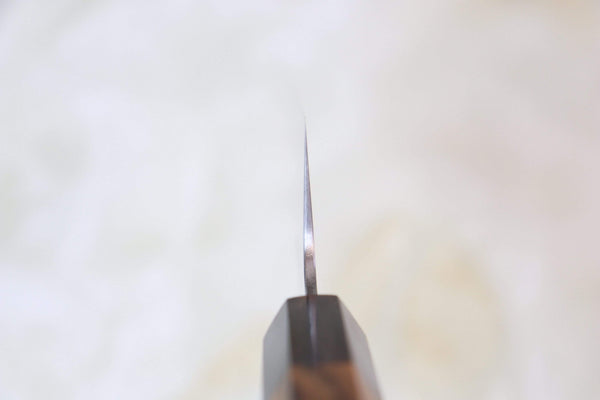 Sukenari Kiritsuke Sukenari R-2 Clad Wa Series Kiritsuke (210 to 270mm, 3 sizes, Octagon Shaped Bocote Wood Handle)