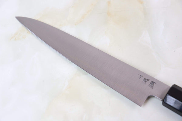 Sukenari Wa Petty Sukenari HAP-40 Series Wa Petty 165mm (6.4 inch, Octagonal Bocote Wood Handle with Water Buffalo Horn Ferrule)