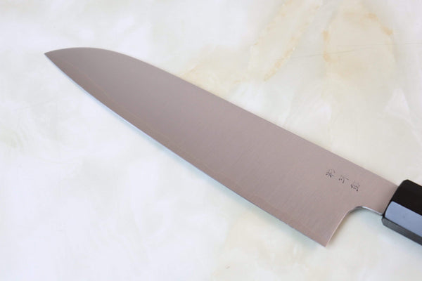Sukenari Wa Santoku SR2-SB Wa Santoku 190mm(7.4 inch) Sukenari R-2 Clad Wa Series SR2-SB Wa Santoku 190mm (7.4 inch, Octagon Shaped Bocote Wood Handle)
