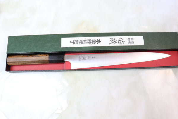Sukenari HAP-40 Series Wa Sujihiki (240mm and 270mm, 2 sizes, Octagon Shaped Bocote Wood Handle) - japanesechefsknife.mom