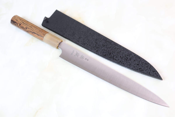 Sukenari Wa Sujihiki HAP-9BW Wa Sujihiki 240mm(9.4inch) Sukenari HAP-40 Series Wa Sujihiki (240mm and 270mm, 2 sizes, Octagon Shaped Bocote Wood Handle)