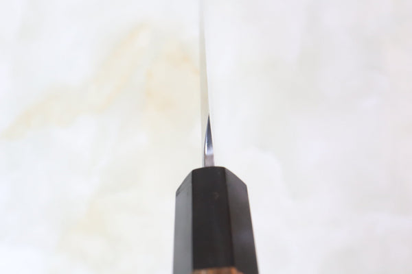 Sukenari Special Steel Series Super X Yanagiba (240mm and 300mm, 2 sizes, Octagon Shaped Bocote Wooden Handle)