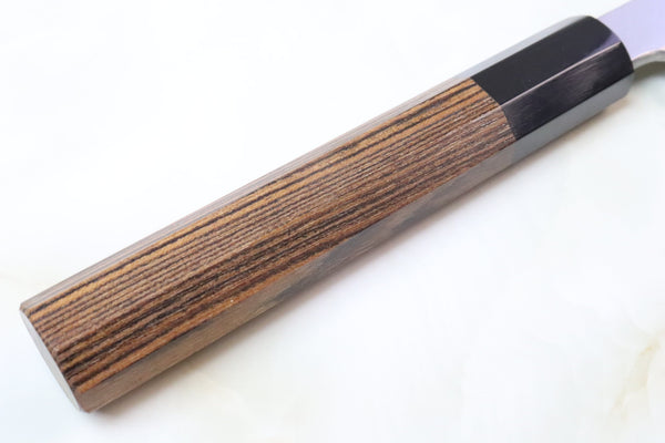 Sukenari VG-10 Series Hon Kasumi Yanagiba (270mm and 300mm, 2 sizes, Octagon Shaped Bocote Wooden Handle))