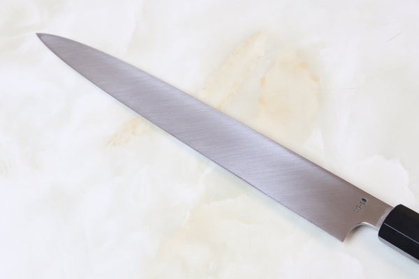 Sukenari VG-10 Series Hon Kasumi Yanagiba (270mm and 300mm, 2 sizes, Octagon Shaped Bocote Wooden Handle))