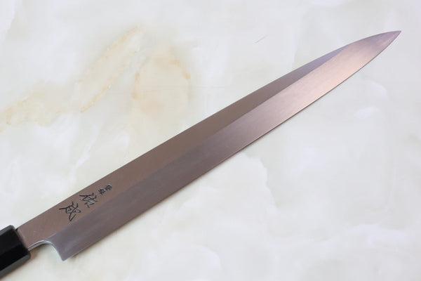 Sukenari VG-10 Series Hon Kasumi Yanagiba (270mm and 300mm, 2 sizes, Octagon Shaped Bocote Wooden Handle))