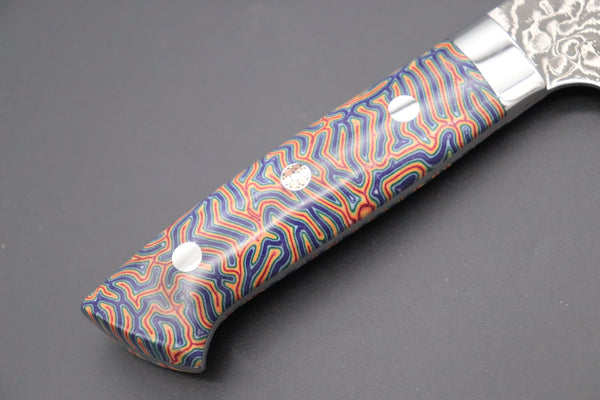 Takeshi Saji Gyuto Takeshi Saji SUMMIT ― Limited Edition Custom Series SMT-468 R-2 Custom Damascus Gyuto 210mm (8.2 Inch)