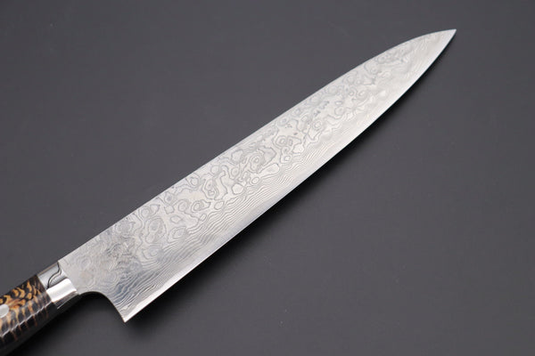 Takeshi Saji Gyuto Takeshi Saji SUMMIT ― Limited Edition Custom Series SMT-496 R-2 Custom Damascus Gyuto 240mm (9.4 Inch)