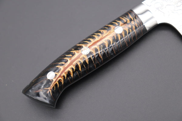 Takeshi Saji Gyuto Takeshi Saji SUMMIT ― Limited Edition Custom Series SMT-496 R-2 Custom Damascus Gyuto 240mm (9.4 Inch)