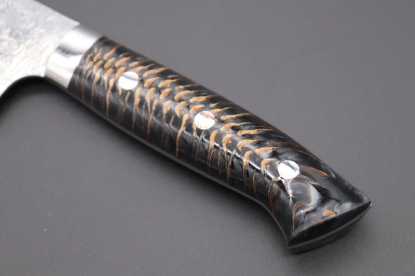 Takeshi Saji Gyuto Takeshi Saji SUMMIT ― Limited Edition Custom Series SMT-496 R-2 Custom Damascus Gyuto 240mm (9.4 Inch)