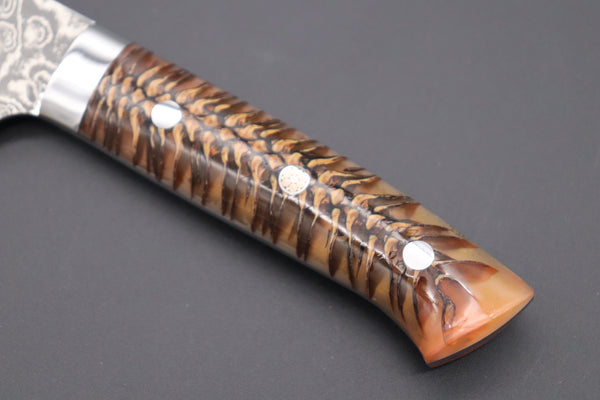 Takeshi Saji Gyuto Takeshi Saji SUMMIT ― Limited Edition Custom Series SMT-527 R-2 Custom Damascus Gyuto 270mm (10.6 Inch)