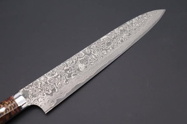 Takeshi Saji Gyuto Takeshi Saji SUMMIT ― Limited Edition Custom Series SMT-527 R-2 Custom Damascus Gyuto 270mm (10.6 Inch)