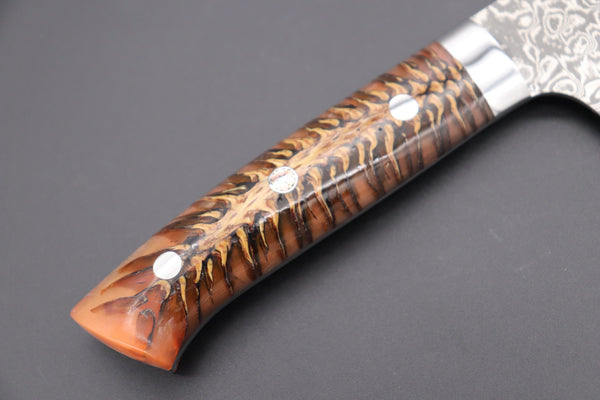 Takeshi Saji Gyuto Takeshi Saji SUMMIT ― Limited Edition Custom Series SMT-527 R-2 Custom Damascus Gyuto 270mm (10.6 Inch)