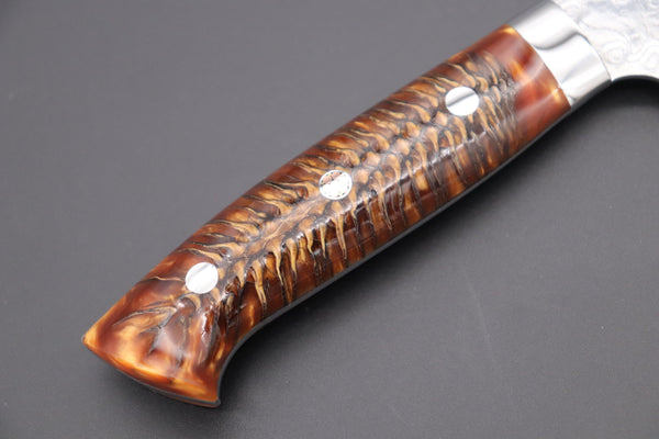 Takeshi Saji Gyuto Takeshi Saji SUMMIT ― Limited Edition Custom Series SMT-546 R-2 Custom Damascus Gyuto 240mm (9.4 Inch)
