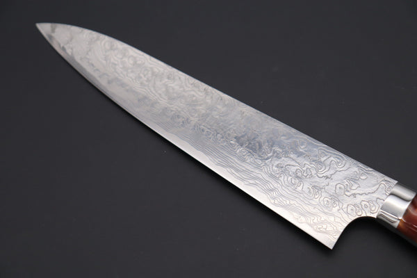 Takeshi Saji Gyuto Takeshi Saji SUMMIT ― Limited Edition Custom Series SMT-546 R-2 Custom Damascus Gyuto 240mm (9.4 Inch)