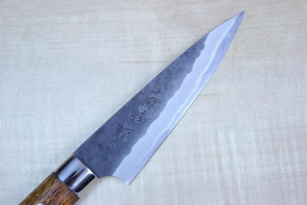 Takeshi Saji Aogami Super Custom Series Paring 90mm (3.5 inch, Ironwood Handle) - japanesechefsknife.mom