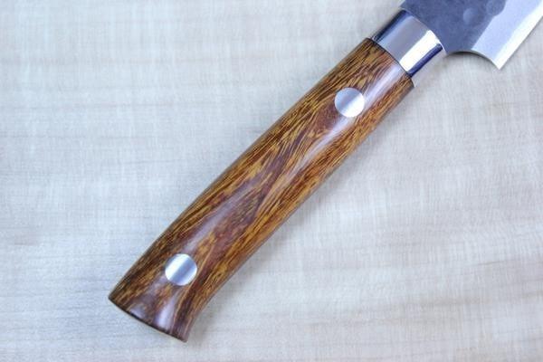 Takeshi Saji Aogami Super Custom Series Paring 90mm (3.5 inch, Ironwood Handle) - japanesechefsknife.mom