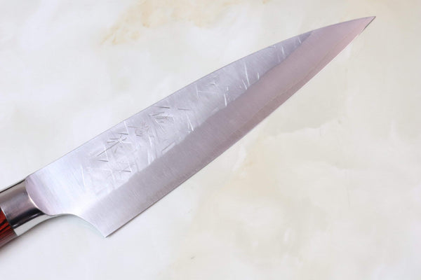 Takeshi Saji Petty Takeshi Saji SRS-13 “ARC” Petty 135mm (5.3 inch, Red-Pakka Wood Handle, ARC-1)