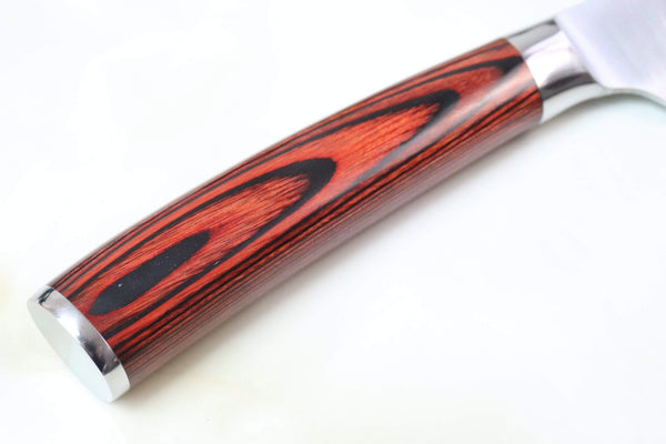 Takeshi Saji Petty Takeshi Saji SRS-13 “ARC” Petty 135mm (5.3 inch, Red-Pakka Wood Handle, ARC-1)